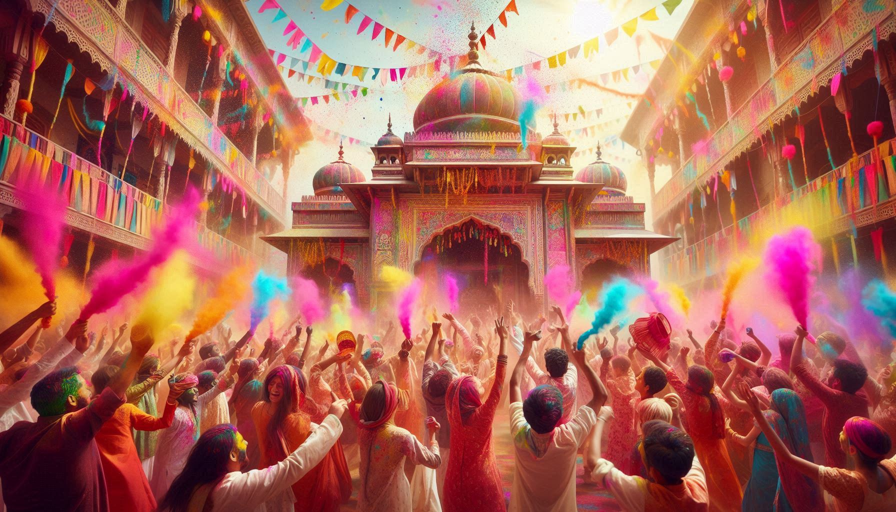 Best Holi Celebration destinations in India - heartvel